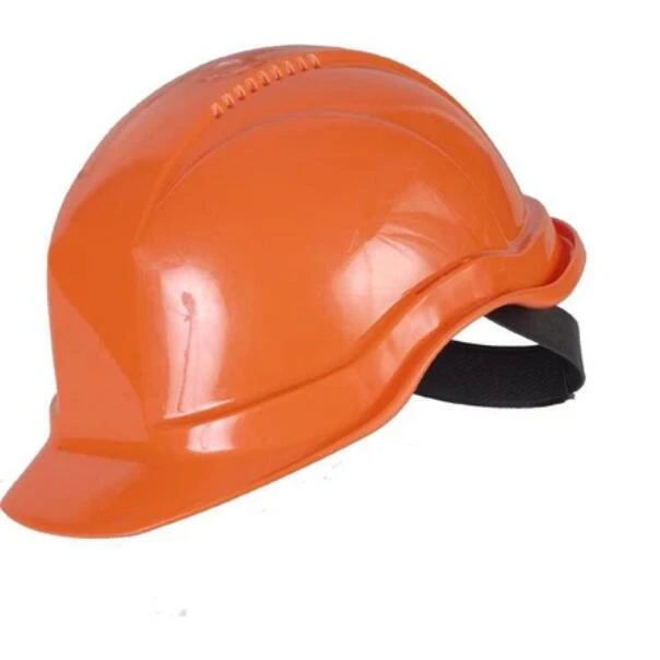 What materials are used to make industrial safety helmets