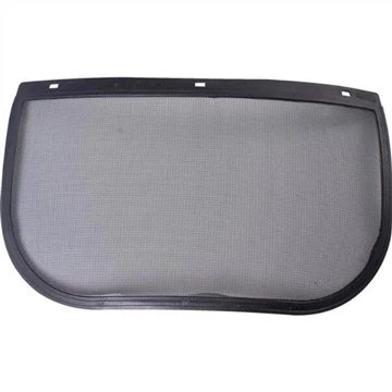 Industrial Mesh Faceshield Attached With Helmet