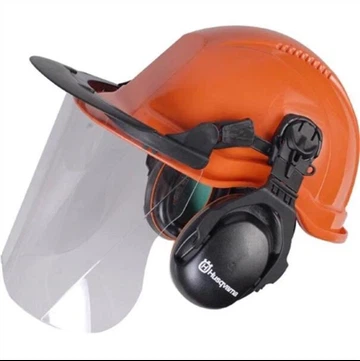 Hardcap with Faceshield Earmuff Adapter