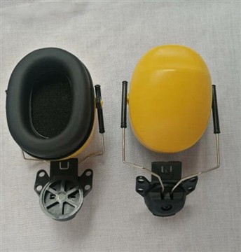 Can helmet attachment earmuffs be used with other forms of hearing protection