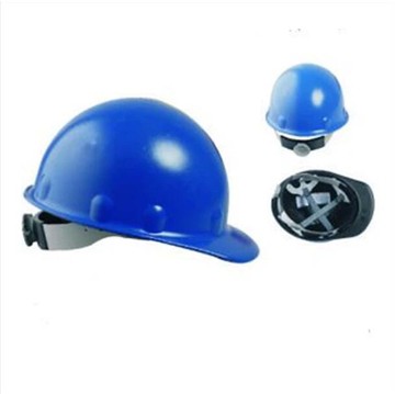 What are the sizes and fit options for industrial safety helmets
